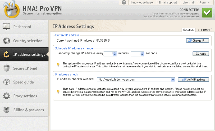 hidemyass vpn list of ip addresses