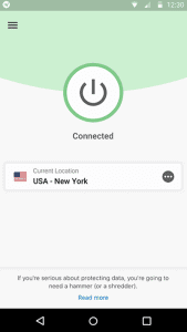Android VPN Connected