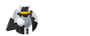 Hide My Ass Logo white