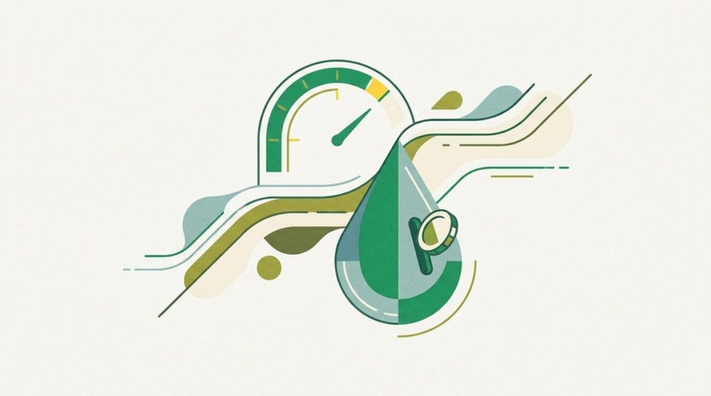 Illustration: a water-drop coin slot accepting a tiny coin for a short trial window