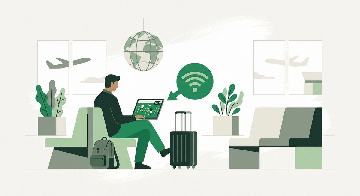 Usar a própria subscrição em viagem: portabilidade antes da VPN