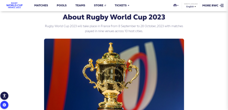 Rugby World Cup gratis live streamen