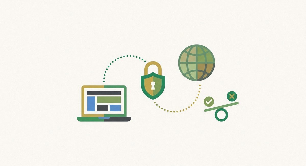Wat een VPN op reis wel en niet doet