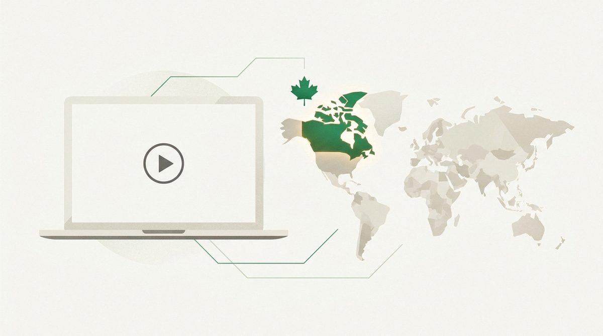 A Canadian VPN decision showing local routing, public Wi-Fi and service limits