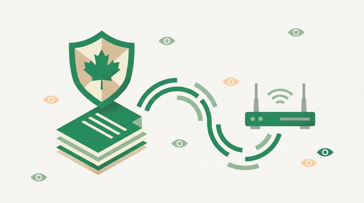 Illustration of Canadian privacy law and international data-sharing