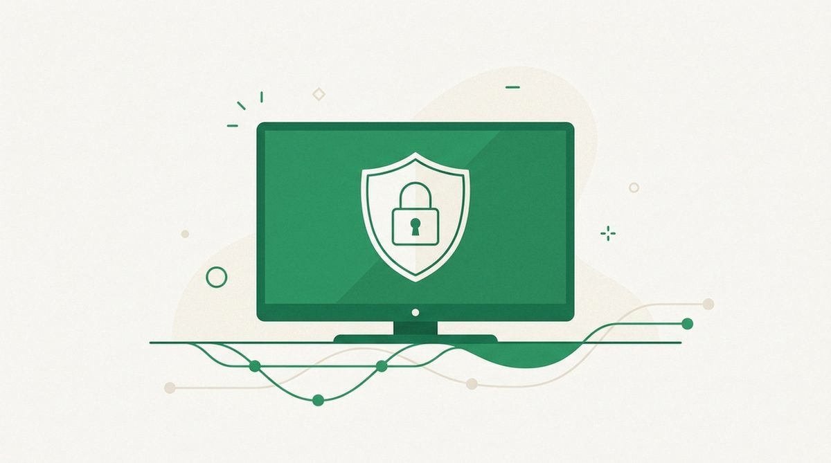 Ilustracja przedstawiająca działanie VPN podczas legalnego strumieniowania