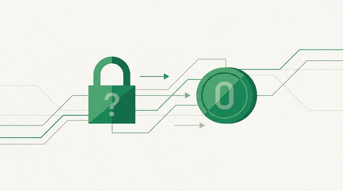 Illustration of a padlock and question mark representing whether a free VPN is a sensible choice