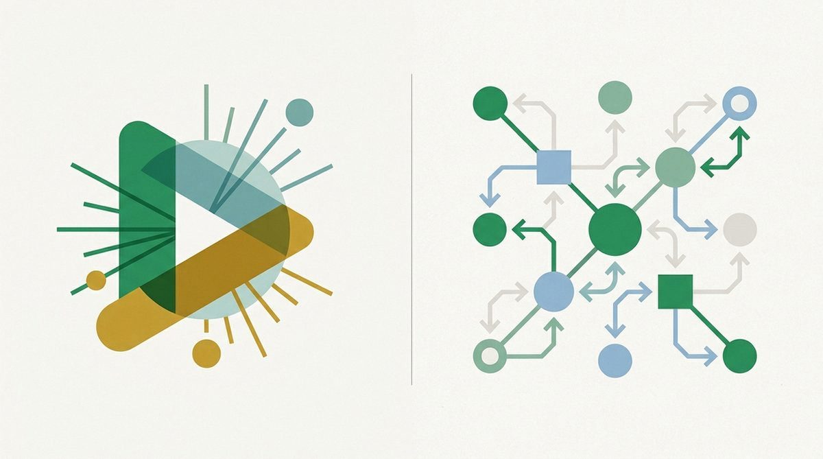 Illustration depicting the dual use case of streaming and torrenting when comparing VPNs.