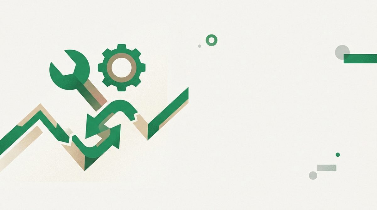 Illustration symbolizing troubleshooting and fixing common VPN connection problems.