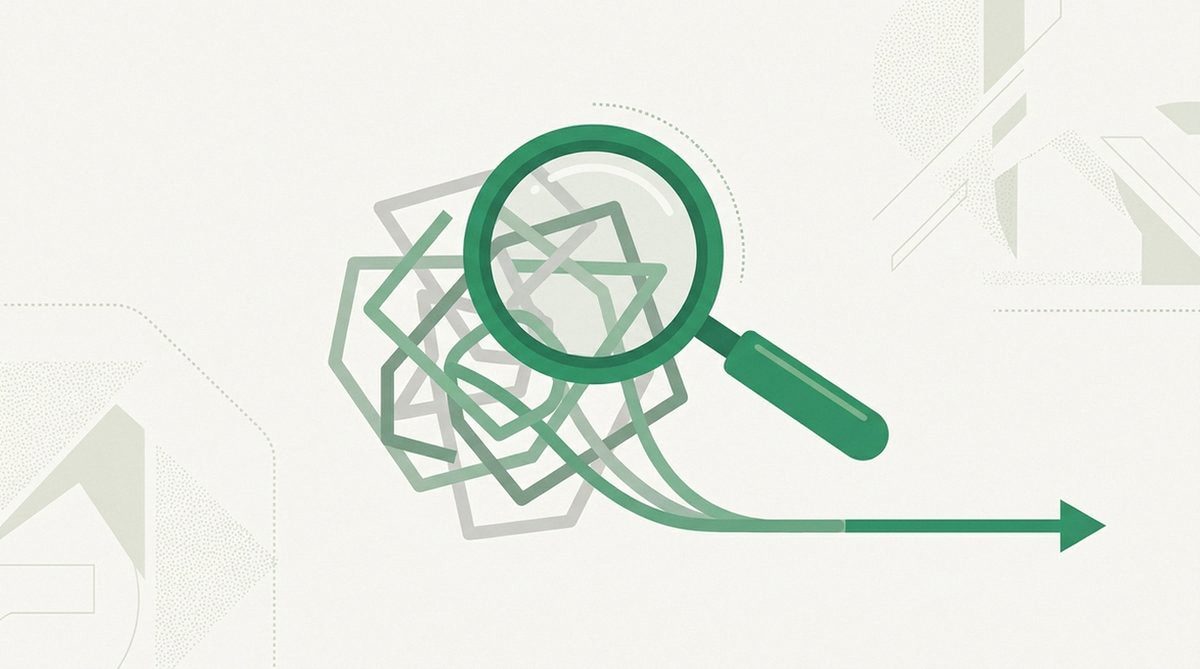 Illustration symbolizing diagnosing and resolving common VPN connection issues.