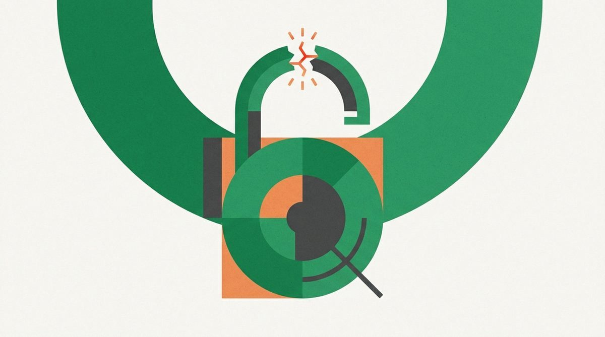 Illustration representing the limits of everyday privacy protection steps.