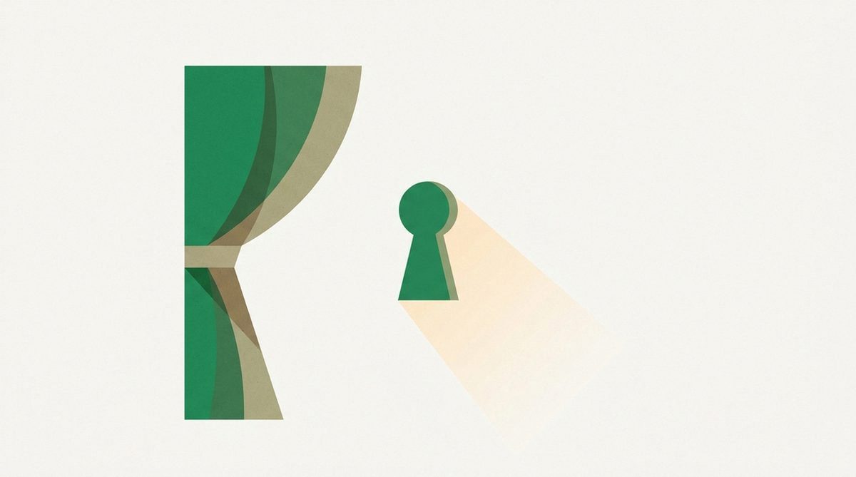 Illustration representing the concept of connection privacy for adult browsing